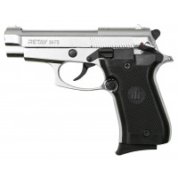 СХП Охолощенный пистолет Retay Mod 84 Beretta 84FS, кал. 9 мм, никель СХП Охолощенный пистолет Retay Mod 84 Beretta 84FS, кал. 9 мм, никель