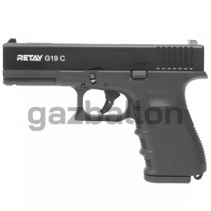 СХП Охолощенный пистолет Retay G19C Glock, кал. 9 мм СХП Охолощенный пистолет Retay G19C Glock, кал. 9 мм